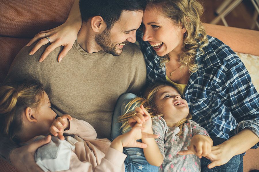Header - Happy Family At Home